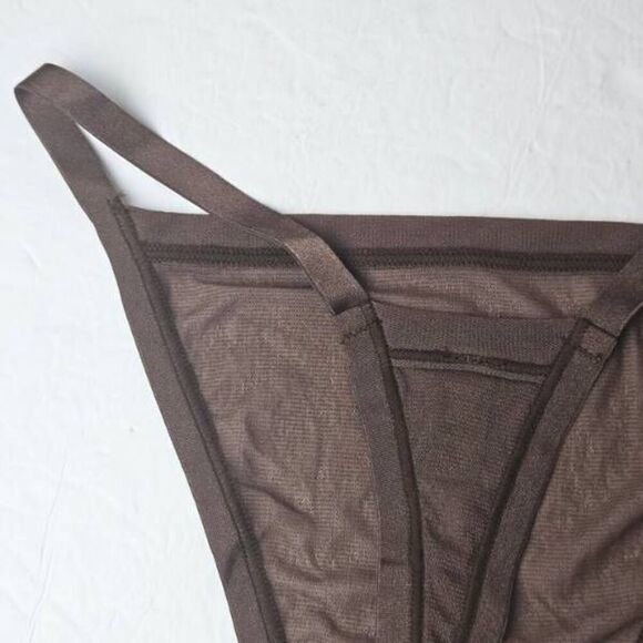 SKIMS STRING MESH PANTY NWT - Picture 10 of 12